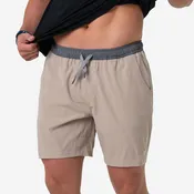 Athletic Short- Khaki