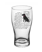Black Dog Story Pub Glass 20oz