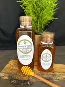 24oz Raw Honey (muth jar)-Honey B Hives