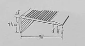 Koroseal Vinyl Butt Type Nosing No 101