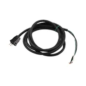 Lamp Cord with Male Prong 15′ 16 Gauge