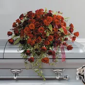 A Love Cherished Casket Cover