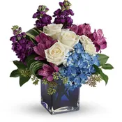 Teleflora's Portrait In Purple Bouquet