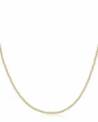 15" Choker Classic Gold 2.5mm Bead Necklace