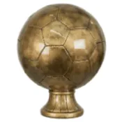 10.5" Antique Gold Soccer Bl Resin Award