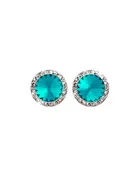 15mm - Teal - Pierced Performance Earrings