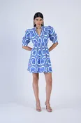 Beyond by Vera Alice Palermo Sapphire Dress