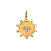 Arya White Diamond Charm