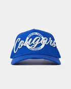 BYU Big Cougar Bunker Trucker Hat Royal Blue