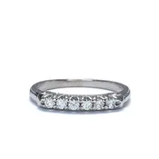 14k Diamond Wedding Band  #L1276S 14K-1