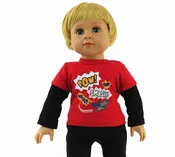 1pc 18" Super Pup Shirt