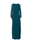 Abendkleid aus Seidengeorgette
