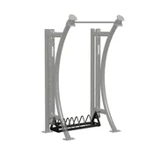 4 ft. Horizontal Plate Rack