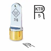 1/2″ Diameter R Inspection Stamp