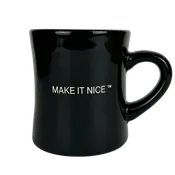 Chamonix Black Diner Mug