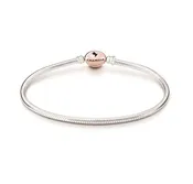 Blush Clasp Oval Snap | 7.5"