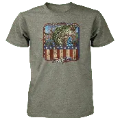 American Bass Sign - T-Shirt Alabama Lake Gear