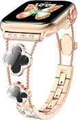 38 /40 /41mmBling Diamond Band Compatible with Apple Watch Bands Series 11 10 9 8 7 6 5 4 SE 3 2 1