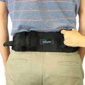 Transfer Belt with Handles - Metal Buckle