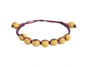 Fair Trade The Andean Collection Costa Bracelet  - Lemon