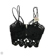 Athletic Bra By Anthropologie In Black, Size: Xs