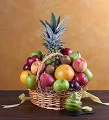 Deluxe All Fruit Basket for Sympathy