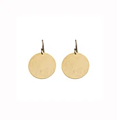 3/4" Disc Earrings
