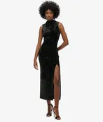 Velvet Maxi Dress