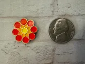 Enamel Lapel Pin 1/2" Diameter