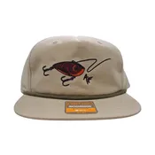 American Fetcher Trap Trucker Hat Sand Dune/Loden Rope