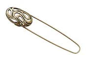 Antique Brass Kilt Pin