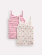 2-Pack Pointelle Tank Tops-Bows