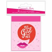 GRL Power Mini Cards - Damask Love - American Crafts