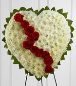24" BROKEN HEART