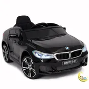 BMW Kids Car to Ride 6 GT with Leather Seat and LED lights – Black