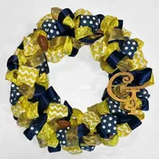 GA Tech Wreath - (Was $75) SALE PRICE $65 — Village Green Flowers & Gifts