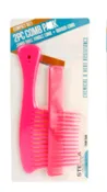 MAGIC 2PCS COMB RAKE HANDLE & BARBER COMBO [2505 ]