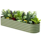 17 Inch Tall Raised Garden Bed 9 in 1 Modular