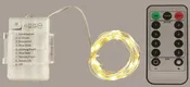 16' Mini LED Warm White Lights w/ Remote