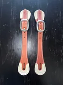 Adult Leather Spur Strap  Belt  3/4" x 11" - Master Bulls Brazilain Made