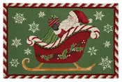 Santa Sleigh Rug