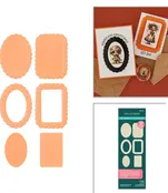 Spellbinders - Scalloped Frames 3D Emboss & Cut Folder — paper & i