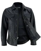 Back-in-Black Moto Leather Jacket