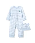 2PC Boating Buddies Footie & Hat