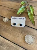 Black Onyx Stud Earrings — Aspen Traders