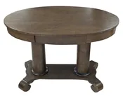 American Classical Revival Oak Center Table/Library Table​, 44"W, PA7007BDT