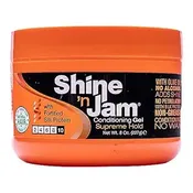 Ampro Shine 'n Jam Conditioning Gel Supreme Hold 8.0 Oz