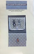 2 Grey Hares Needle Book by Hot House Petunia Designs