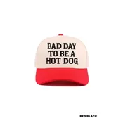 Bad Day To Be A Hot Dog Two Tone Cotton Hat
