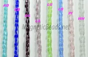 Cat’s Eye Puffed Heart Beads (CEPH-6) Click here to see colors
